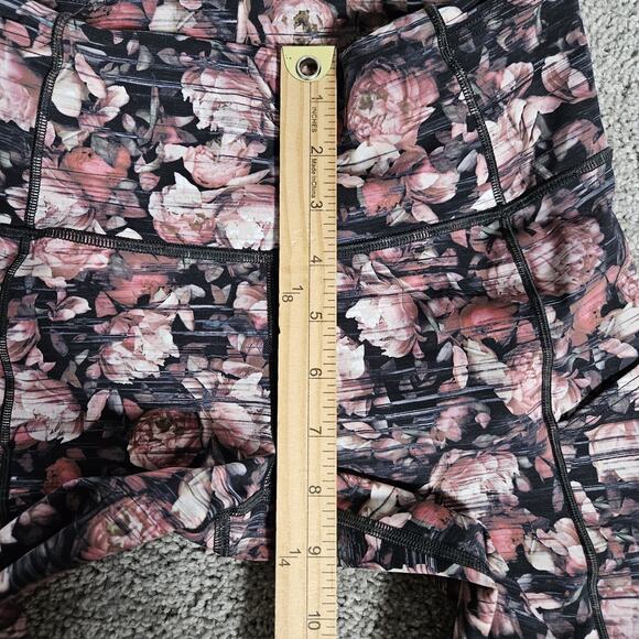 Lululemon Fastfree Crop II Nulux 19" Leggings Womens 6 Crop Peony W6AKIS - Picture 6 of 9